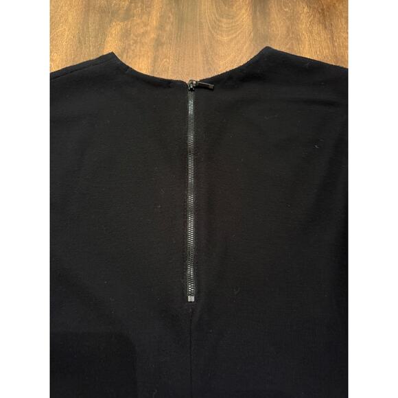 Vince Women's Black Sleeveless Basic Shift Dress Size Small Minimalist - Picture 7 of 9